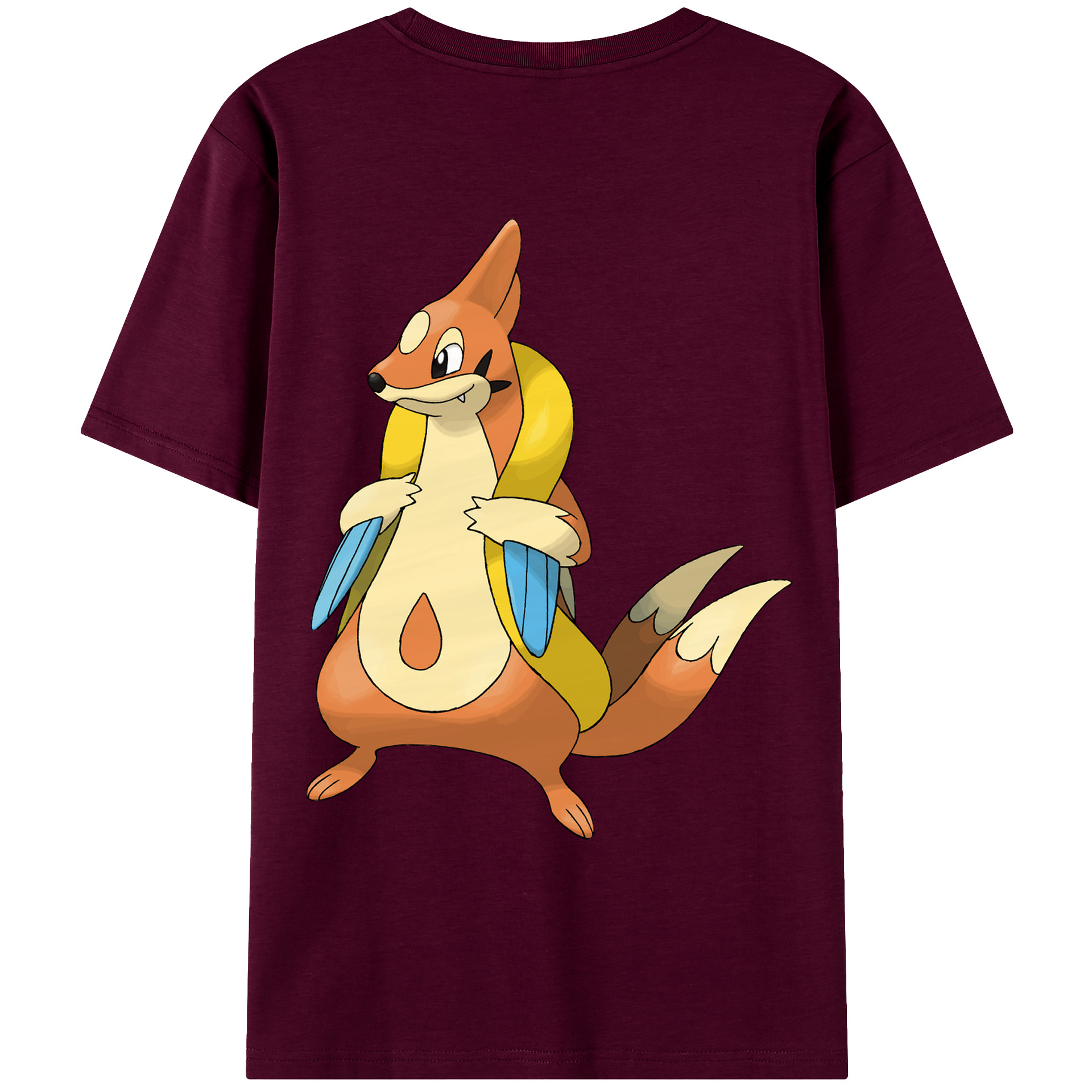 （画像用） ポケットモンスター Pokémon レディース半袖Tシャツ(バックプリント)